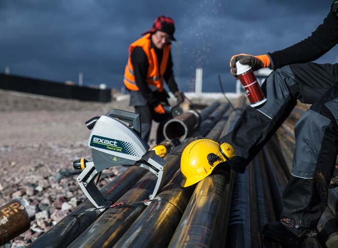 Når du har prøvd Exact, er det ingen vei tilbake Arttu Starkki, rørlegger INVESTER I KOMFORT; INVESTER I DIN HELSE Før innføringen av Exact Rørkuttesystem hadde det ikke vært noen innovasjon i