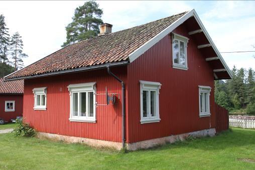 Kjeldal ID 171941-38 Kjeldal slusevokterbolig Slusevokterbolig med uthus i sveitserstil fra 1890-årene i én etasje.