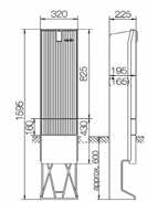 INNTAKSSKAP POLYESTER IP 44 INNTAKSSKAP 1-2 avganger x 3/160A El. Nr. Type Artikkelnr. Mål 17 000 80 Inntak Polyester m/1 avgang.