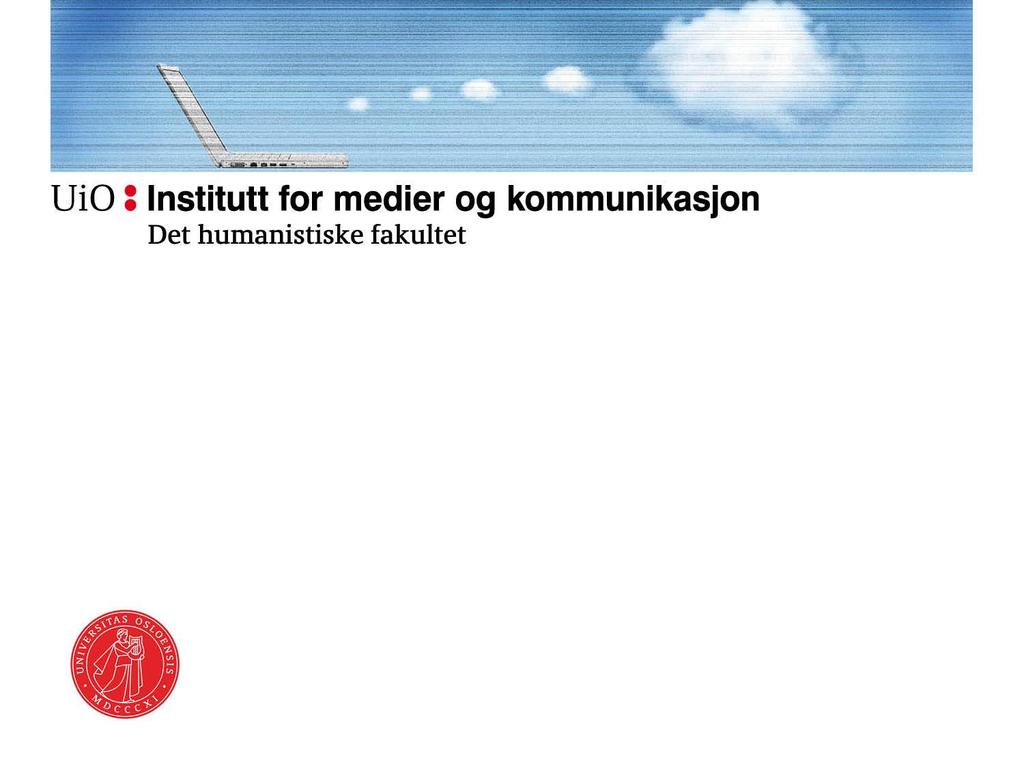 Institutt for medier og