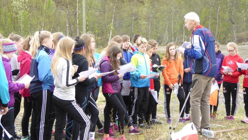 O-challange. Vidkunn i kjent positur, med mange lydhøre deltakere. O-skole 15.-17. august Vidkunn stod i år også i bresjen for O-skole, 15.-17. august. Skolen varte 4 timer hver dag, dvs totalt 12 timer.