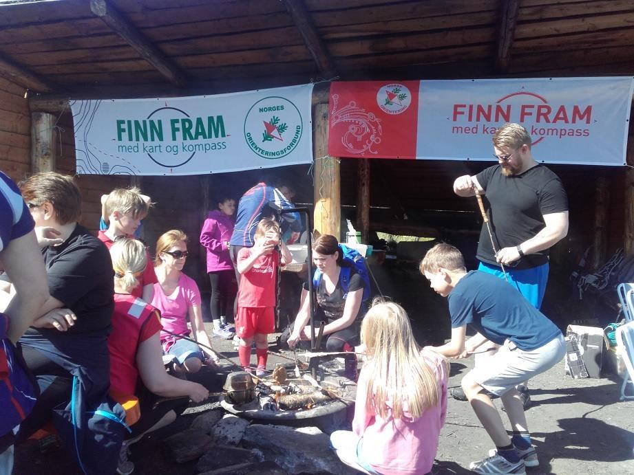 Finn Fram dag 29. mai Finn Fram Dagen ble arrangert i Folkeparken 29. mai, med Trine i førersetet. Det ble deltakerrekord med hele 276 deltakere, 158 barn og 118 voksne (i fjor deltok 170 stk).