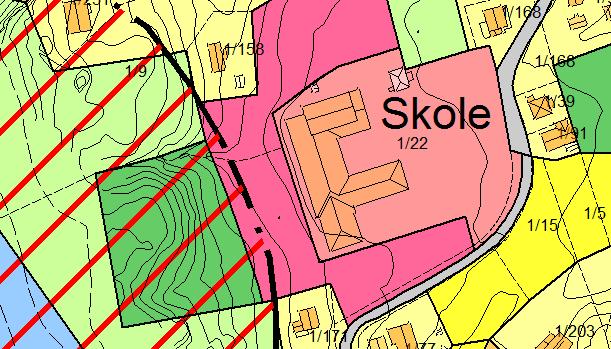 Eiendom: Forslag: Kort områdebeskrivelse: Lurøy kommune Et friområde ved Lovund skole.