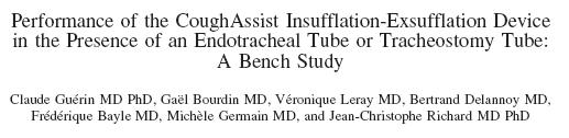 Phys Med Rehabil 2002;83:698-703 Insufflation time of >1 sec is required for