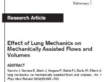 Longer exsufflation time does not significantly alter MEF.