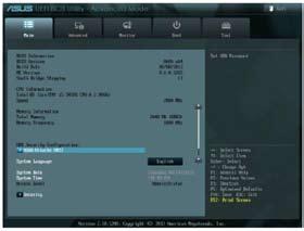 Konfigurere HDD-sikkerhetsinnstillingen med BIOS Du kan angi et passord i BIOS-oppsettet for å beskytte HDD-en. Slik setter du opp et passord for HDD-en fra BIOS-oppsettet: 1.