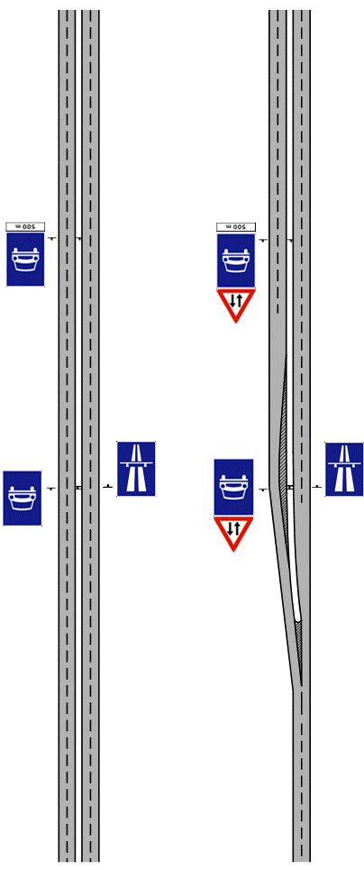 OPPLYSNINGSSKILT :: TRAFIKKSKILT Figur 3-3.