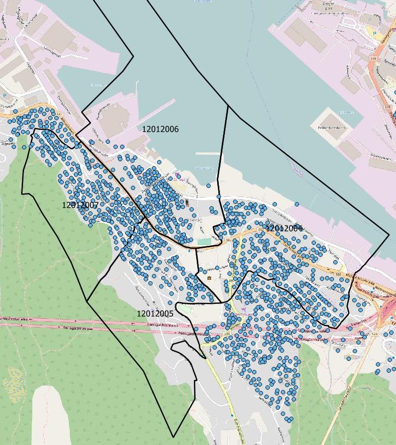 Transporttilbud i transportmodellene Grunnkretsene er ikke nødvendigvis noe godt utgangspunkt til beregning av transportbehov Grunnkretsene er ikke nødvendigvis noe godt utgangspunkt til beregning av