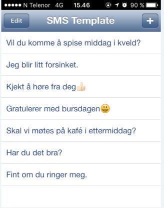 24 SMS Å kunne sende og ta imot SMS er noe de aller fleste ønsker å kunne. Dersom det er vanskelig å skrive og/eller lese, finnes det muligheter på ipaden og iphonen.