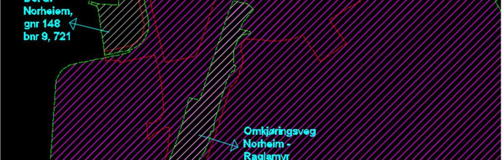 planer som har tilknytning til planområdet. Den ene innebærer regulering av Salhusvegen fra nordre grense i planområdet og nordover mot Haugesund.