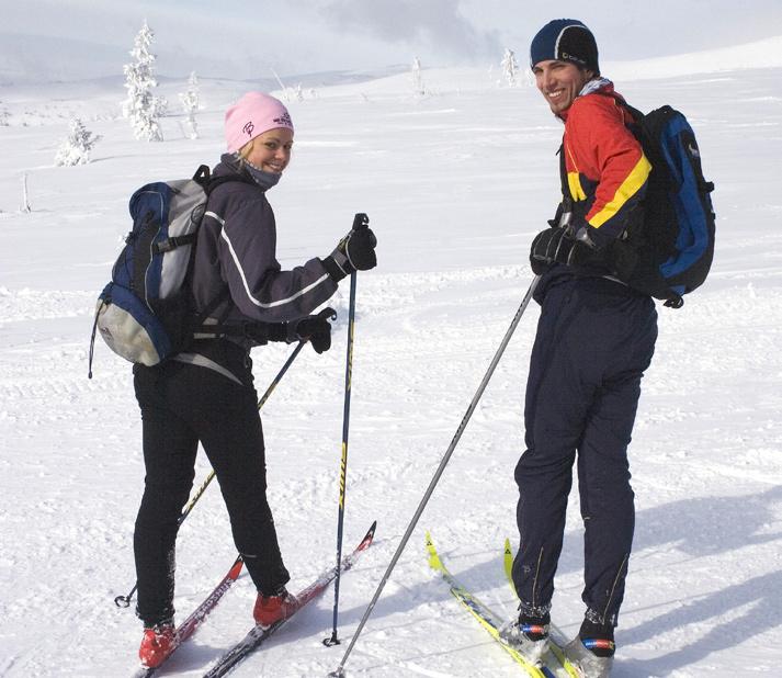 en 4 dagers tur. Det samme gjelder om du velger den nordlige løypa fra Myrland til Flå.