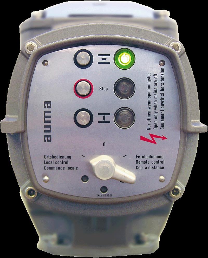 AUMA AM kontrollenhet Operatørpanel for lokal styring Auma Matic, AM(exc) 01.