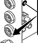 Fjern de fire skruene (1) som holder koblingsbokslokket. 2.