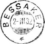 2 Type: TH Utsendt 15.08.1881 Stempel nr. 7 Type: I22N Fra gravør 26.05.