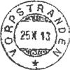 1939 ROAN Innsendt Stempel nr. 2 Type: SL Bestilt gravør 25.02.1924 VORPSTRANDA Innsendt 06.01.1940 Registrert brukt fra 4-2-47 VG til 28-10-57 JHB Stempel nr.