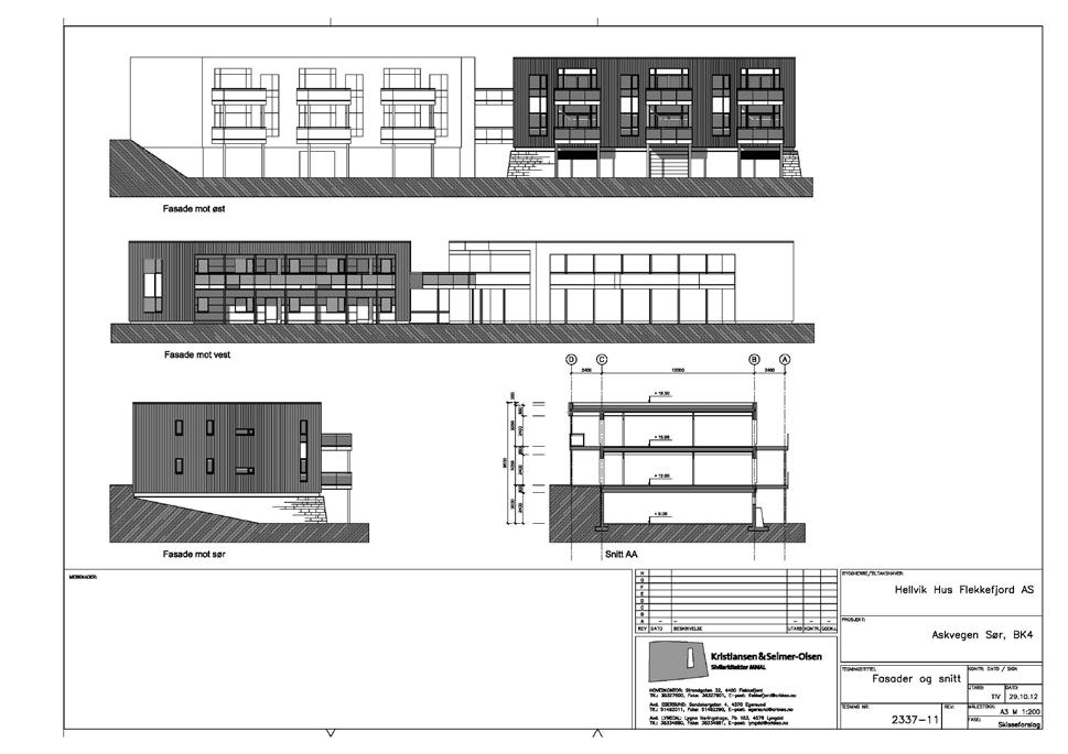 Figur 10: BK4, Plan 3. etasje.