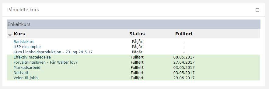 Kompetanse Din egen kompetanse Kompetansestyring for ledere I venstre del av Startsiden ser du navigasjonsruten.