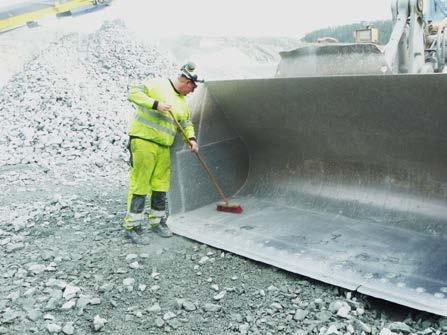 ballastpukk (produksjonskontroll)skal tal på toppen kjeglen under