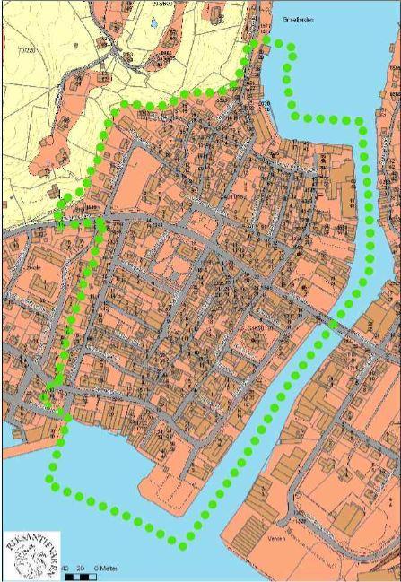 En omfattende bybrann la det meste av bebyggelsen i sentrum, unntatt Vestersiden, i ruiner i 1901.