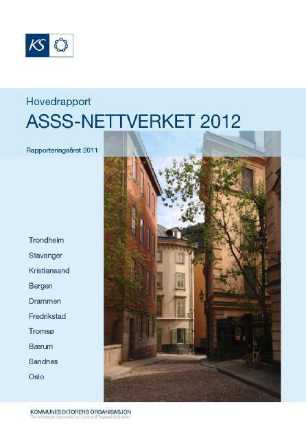 Måling av effektiv ressursbruk i de større byene ASSS sammenligning av de10 største byene i Norge I ASSS-rapporten for 2012 (basert på regnskapstall fra 2011) er det beregnet produksjonsindekser som