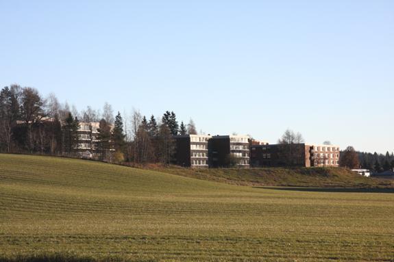 Kjerringjordet ligger som et åpent og svakt bølgende jordbrukslandskap med utsyn i flere retninger. Fra Vollebekk og Herumveien faller jordet ned mot et flatt midtparti.