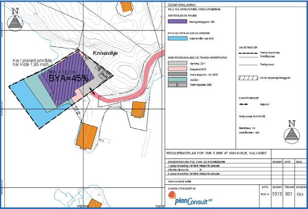 REGULERINGSPLAN 5313: Knivavikje på Kalvanes Side 1 av 38 PLANSKILDRING REGULERINGSPLAN FOR GNR: 5 BNR: 47, KNIVAVIKJE, KALVANES PÅ SELBJØRN I AUSTEVOLL KOMMUNE.