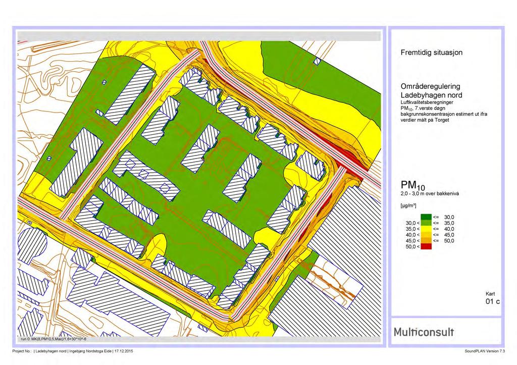 Vedlegg B Luftsonekart, planområde