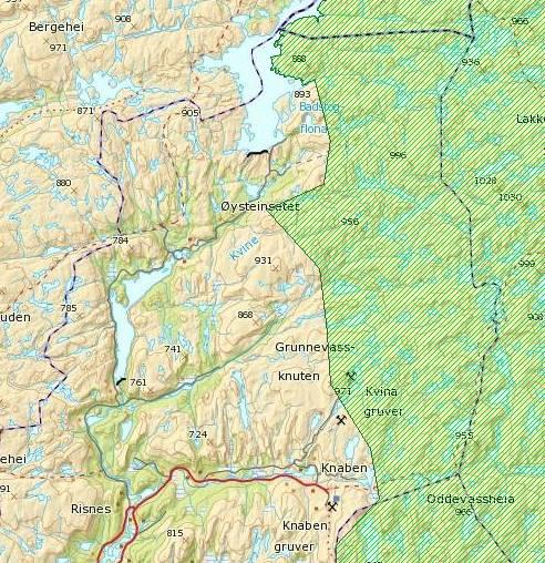 turistforeningshyttene til DNT. Kommunen er positiv til ei turistforeningshytte i området så framt grunneigarane er positive.