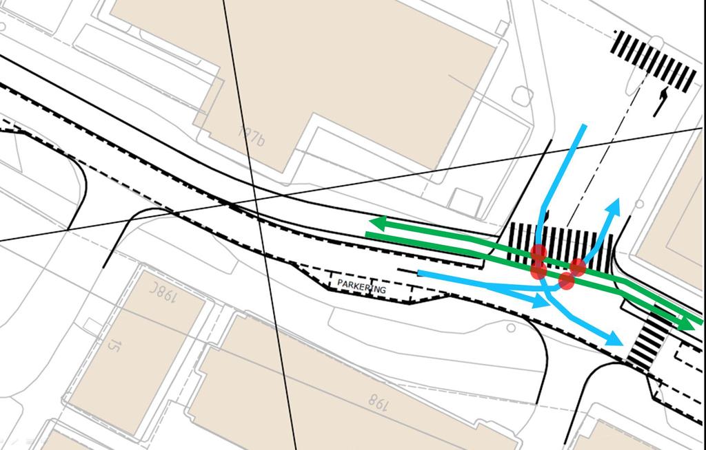 Hovedsykkelrute Strandgaten 40 Figur 4.