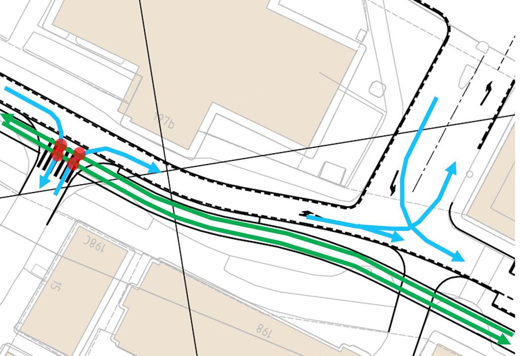 Hovedsykkelrute Strandgaten 43 Figur 4.