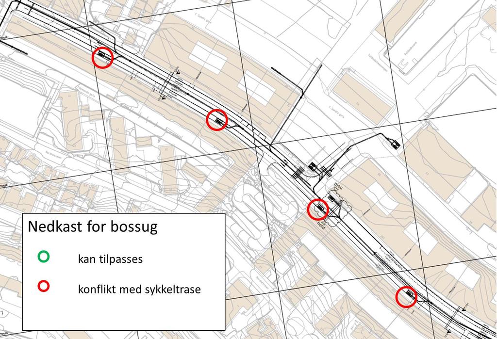 Hovedsykkelrute Strandgaten 55 4.6.