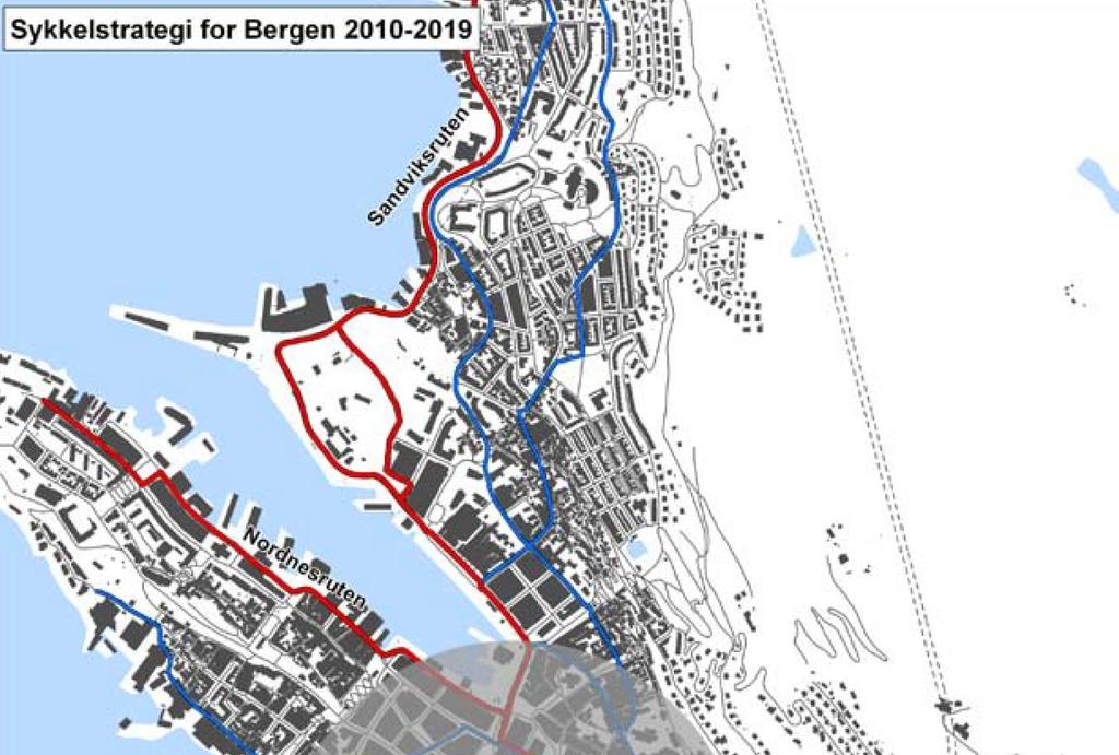 Hovedsykkelrute Strandgaten 5 2 GRUNNLAG 2.