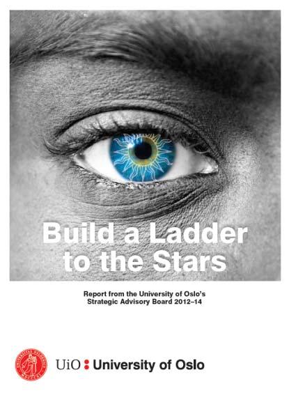 Arbeidsprosessens faser Strategi 2020vedtatt våren 2010 Strategic Advisory Group (SAB) oppnevnt høsten 2012 Tilbakemelding fra SAB sommeren 2014: Build a Ladder to the Stars Arbeidsgruppe 1: (vår