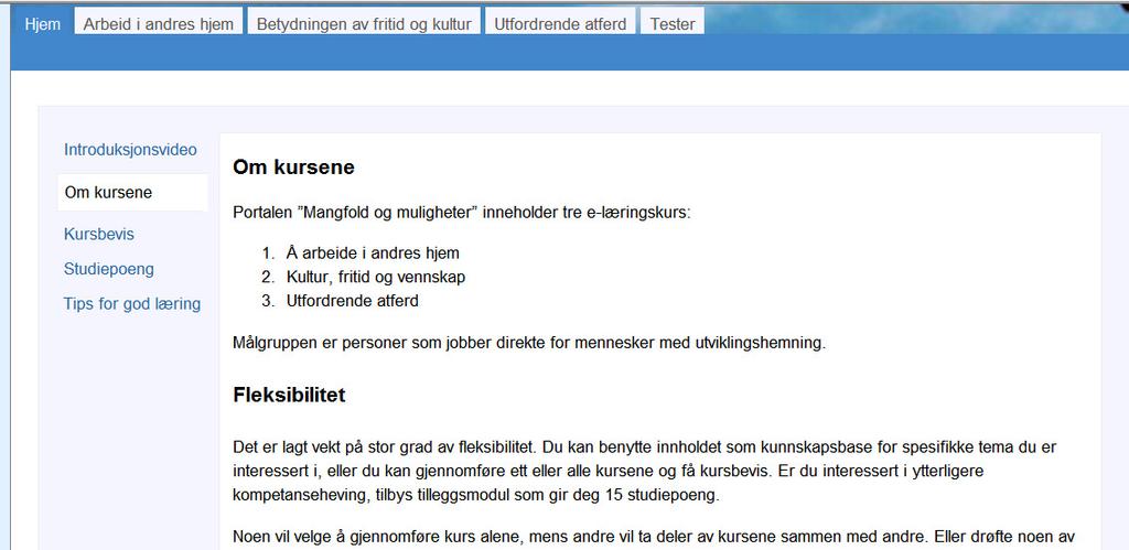 Referanser / litteratur Kurset er tilgjengelig på www.sorkompetanse.no Det er skrevet en artikkel i SOR Rapport om bruk av teater i e-læringskursene.