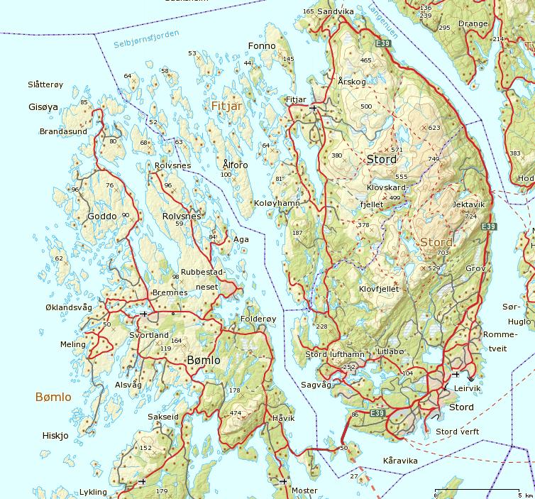 OMRÅDE, LOKALITET OG ANLEGG Lokalitetsundersøkelsen er utført på lokaliteten Koløy N i Fitjar kommune.