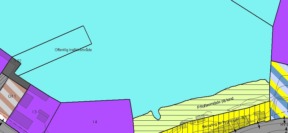 Reguleringsplan 2022-32 KJØLLEFJORD PlanID 2005-01, LEBESBY KOMMUNE Reguleringsendring sak 13/267 Bakgrunn I 4 forslag om endring av formål til også å omfatte offentlig bygning, forretning og kontor.