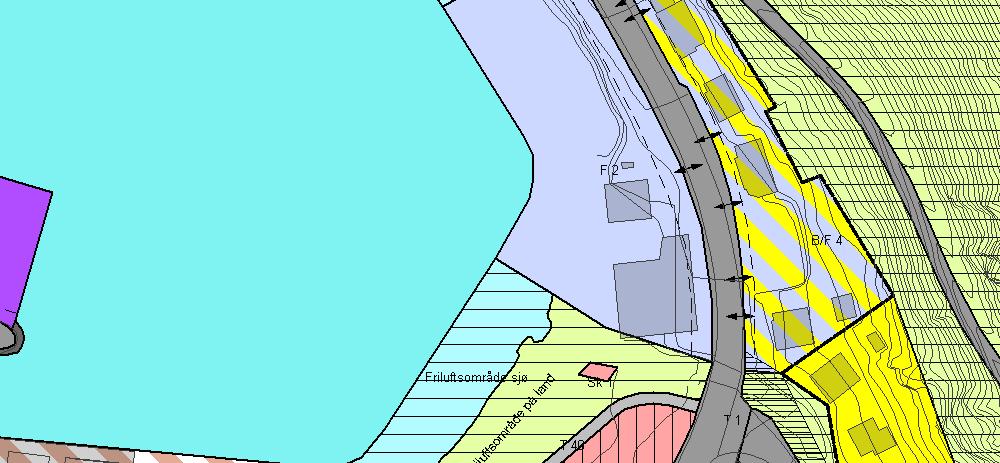 Reguleringsplan 2022-32 KJØLLEFJORD PlanID 2005-01, LEBESBY KOMMUNE Reguleringsendring sak 13/267 Bakgrunn Forslag om etablering av sykkelpark ved gammel kirkegård. Berører friluftsområde på land.