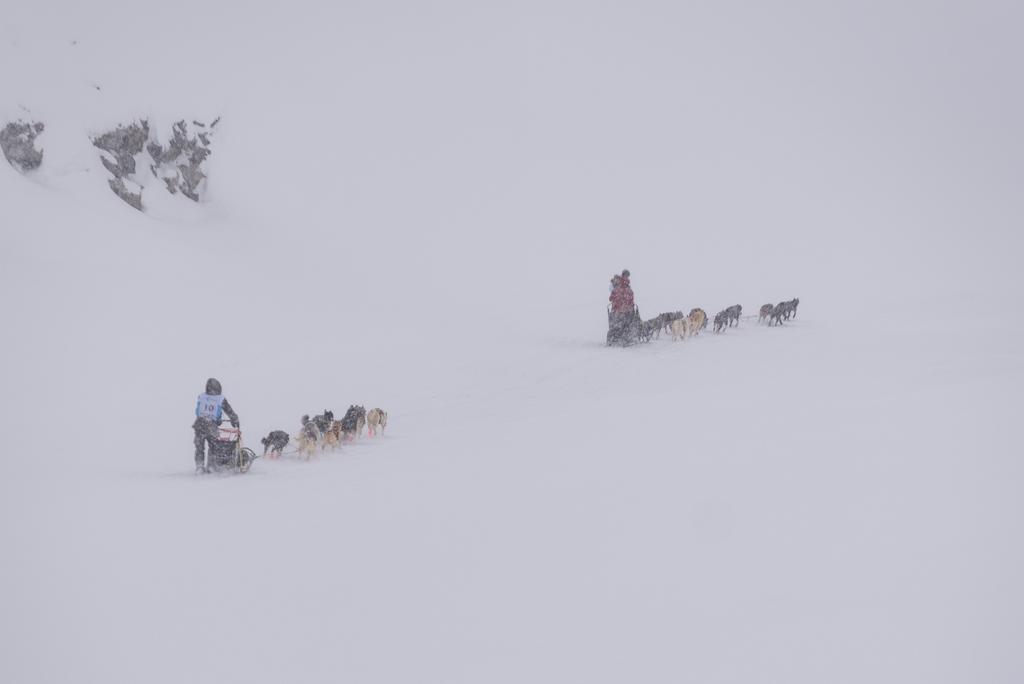 Det var mange som valgte å overnatte på Kapp Line.