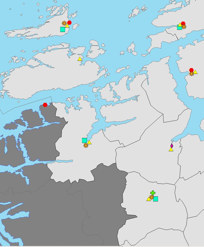 Guri Kunna Ressurssenter Opplæringskon toret i Sør Fosen Blått kompetansesenter og Trøndersk Kystkompetanse Guri Kunna VGS Guri Kunna VGS Relevante aktører I tillegg til aktørene på kartet: Nav