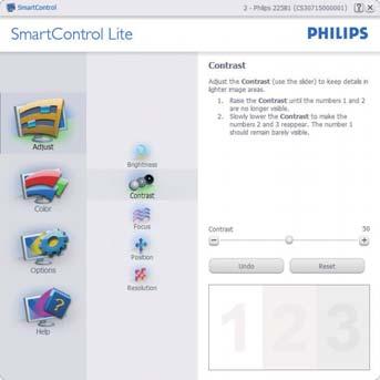 3. Bildeoptimering Start med Standard-rute: Adjust menu