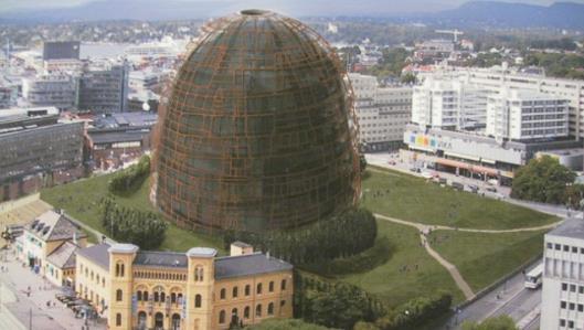 regjeringen at Nasjonalmuseet skal bygges på