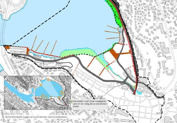 et eget byromskonsept som har gitt viktige premisser for planarbeidet.