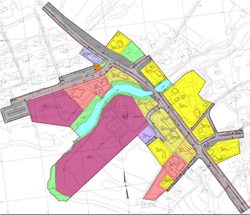 3.2 GJELDENDE REGULERINGSPLANER Planområdet berører delvis reguleringsplan Tuven boligområde, vedtatt 18.02.2002, reguleringsplan for Reipå boligfelt, vedtatt 31.07.