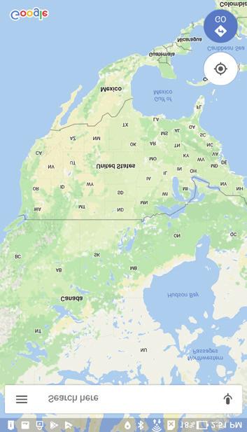 Zoome ut Før to fingre sammen på berøringspanelet for å zoome ut fra bilde i Gallery (Galleri) eller Maps (Kart) eller for å zoome ut fra en