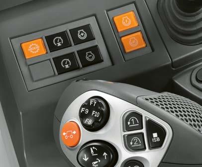I manuell modus bestemmer føreren både motorturtall og giring. Den automatiske styringen er deaktivert. Kjørepedal eller kjørespak.