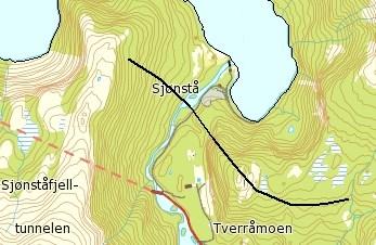 Andre sentrale opplysninger Kulturminnefaglig vurdering fra Nordland fylkeskommune Ved inntaket vil vannvegen krysse Sulitjelmavegen (Rv 830).