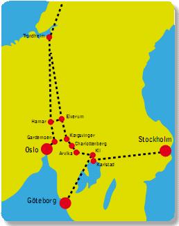 gjennomgått i det videre arbeidet med utviklingen av Kongsvingerbanen (NTP 2010-2019 2008). Figur 4.