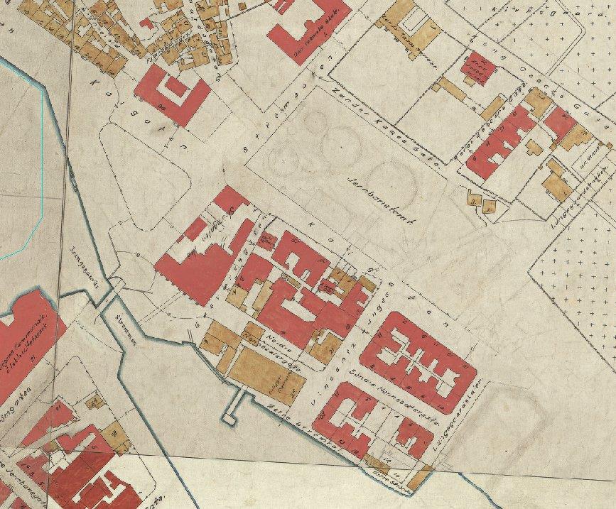 1800-tallet. Industrialisering Kommunen kjøpte Lungegården i 1850 og bygde gassverk, aldershjem og teknisk skole på markene.