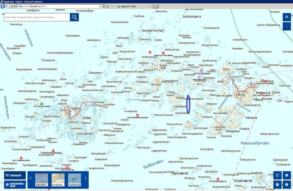 2. Materiale og metode 2.1 Område og stasjonsvalg Lokaliteten Oløya er en ny lokalitet som har tenkt plassering øst for øya Oløya i Frøya kommune.