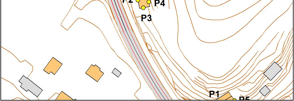 Innendørsnivå skal reduseres til under L paeq24h = 30 db etter at tiltak er utført. Tabell 6 viser beregnede innendørs støynivå før avbøtende tiltak. Tabell 6 Beregnet støynivå innendørs før tiltak.